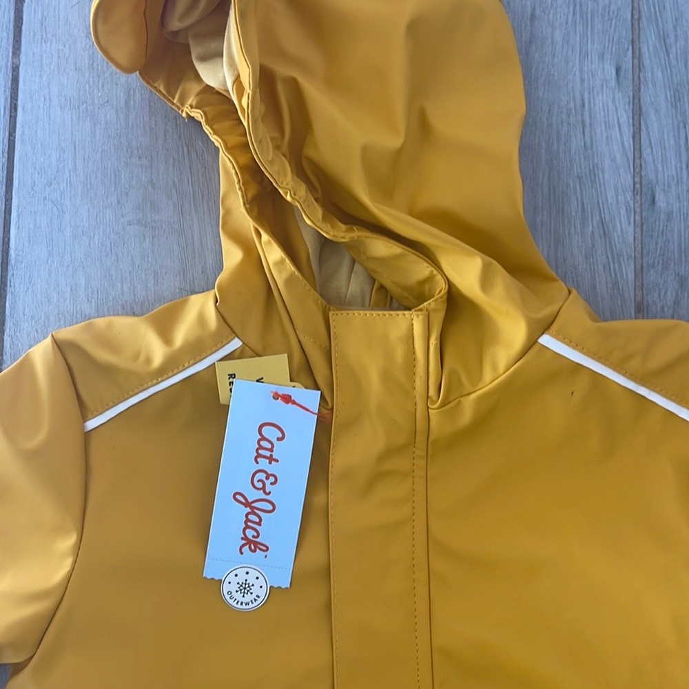Brand new cat and Jack raincoats